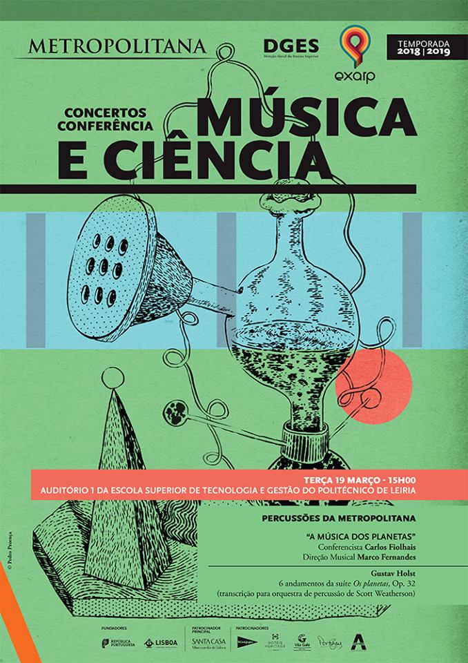 Cartaz - Música e Ciência - 19 Março_ESTG_Leiria